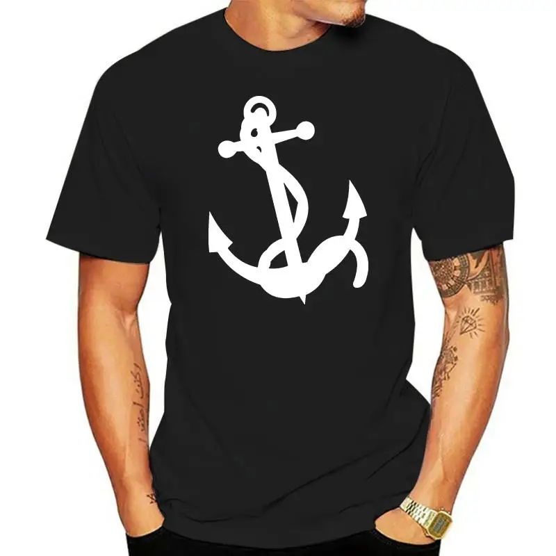 Anchor Hamburg Ship T-Shirt Sticker OEM Tuning Men T Shirt Print Cotton Short Sleeve T-shirt