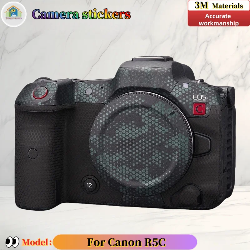 for Canon R5C Camera stickers, DIY skin,Precision tailoring wear-resistant protective film