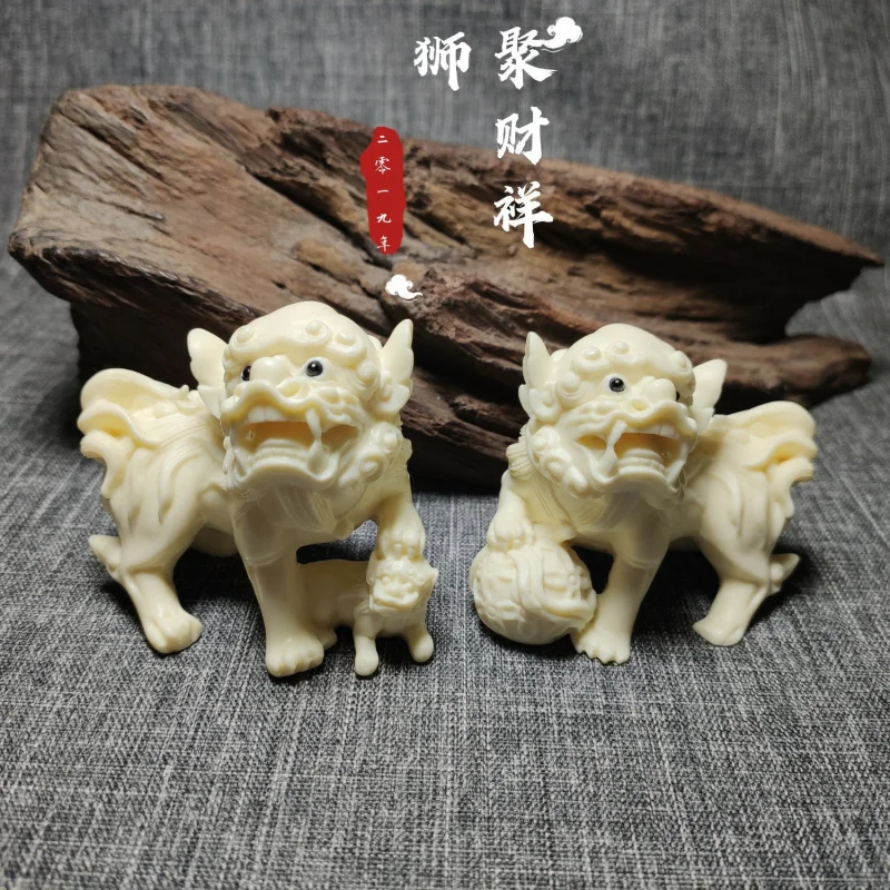 Wholesale Ivory Nut CarvingQVersion Jucai Xiangshizi Bodhi Seeds Crafts Ornaments8*5*6.5 Gift Box