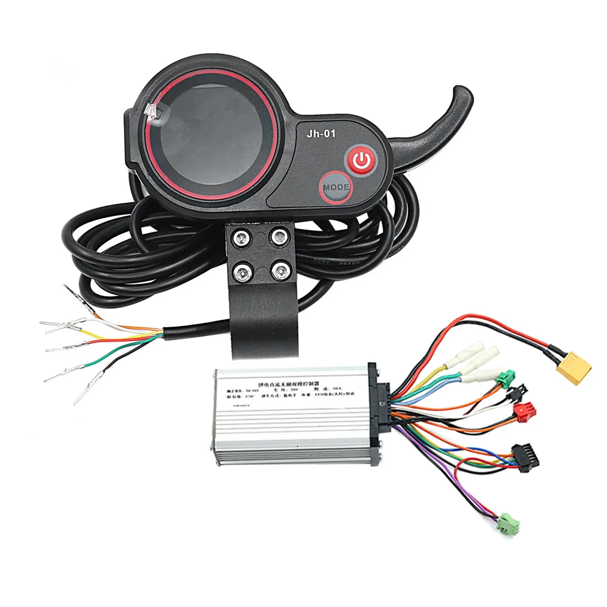 

JH-01 Meter Dashboard LCD Display+48V 20A Brushless Controller Without Hall for Electric Scooter E Bike Accessories