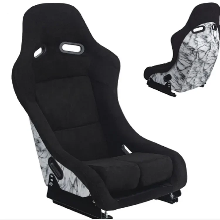 New high quality sports comfortable black water transfer general wholesale custom modified double slide car seat