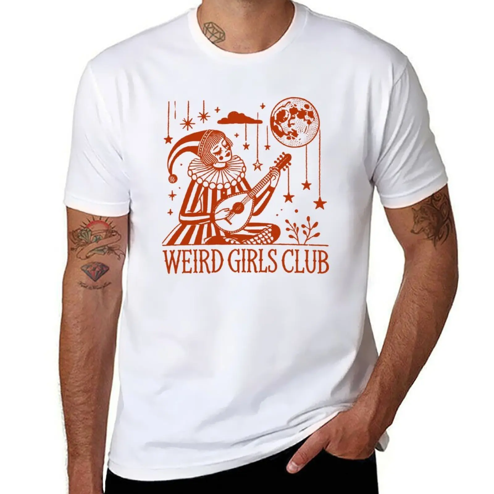 

Weird girls Club T-Shirt t shirt men 100% cotton luxury brand man tshirt T-Shirt