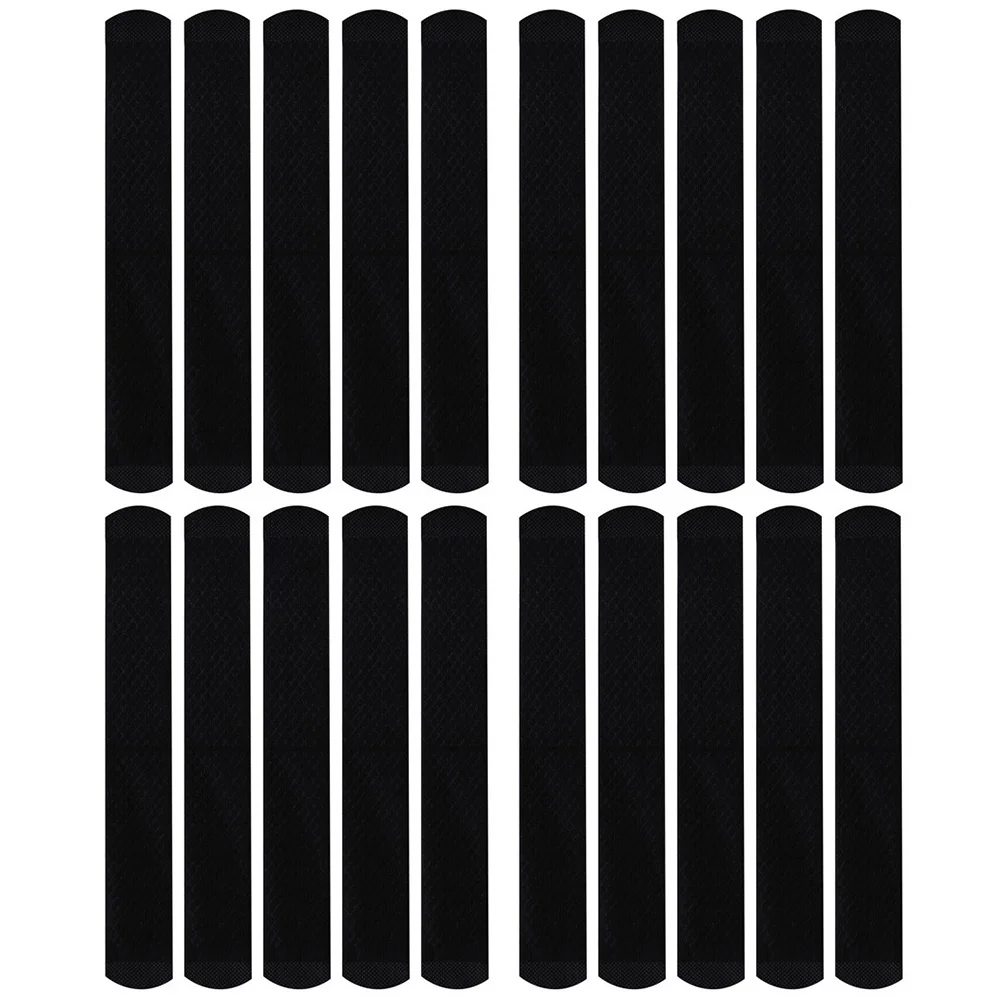 

20Pcs Sweat Liner for Hat and Collar Sticky Absorbent Pads for Clothing Anti-Yellow Stain Protection Breathable Non-Woven Fabric