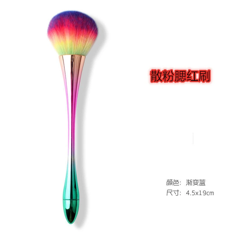 Nail Art Brush Remove Nail Dust Brush Acrylic UV Gel Polish Powder Cosmetic Face Cont Cosmetic Face Cont Colorete Make Up Tool