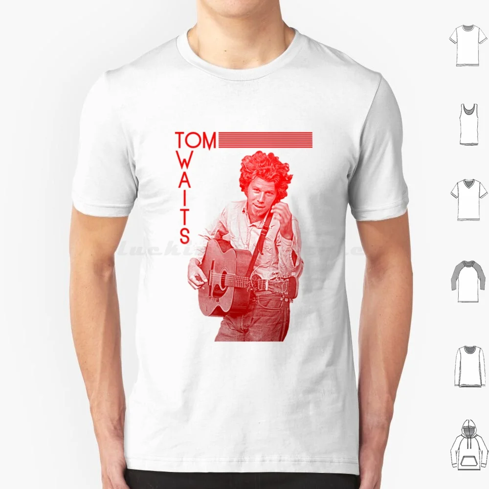 Tom Waits T Shirt Cotton Men Women Diy Print