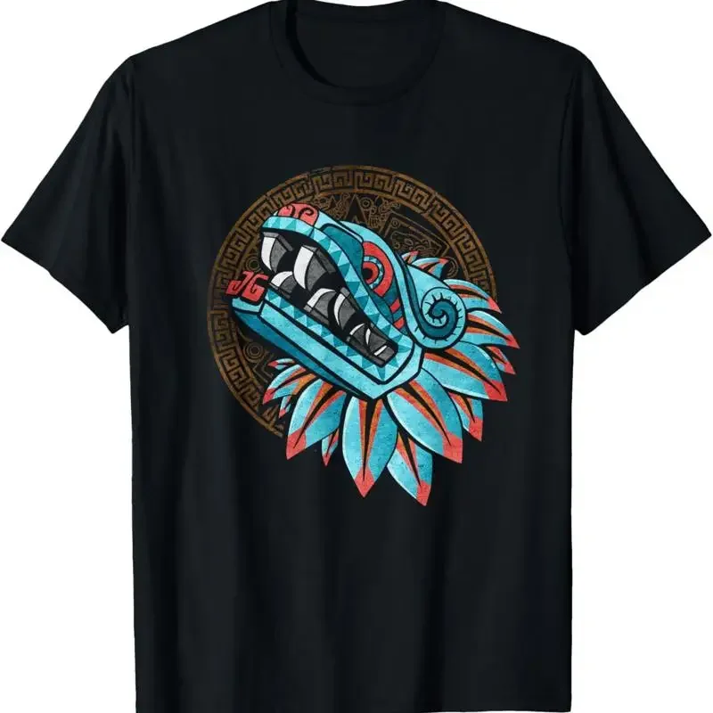 New Limited Quetzalcoatl Aztec Serpent Mayan Inca Toltec Mexico T Shirt Size S 4Xl