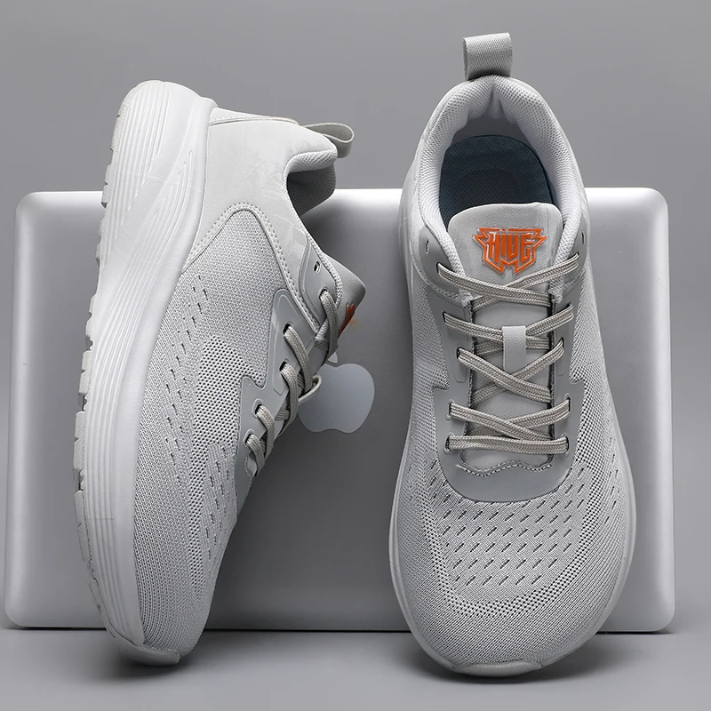 

Men's Wide Toe Comfortable Sports Casual oes Breathable Me Upper round Toe Loose Fit Running oes Flat Heel All Season