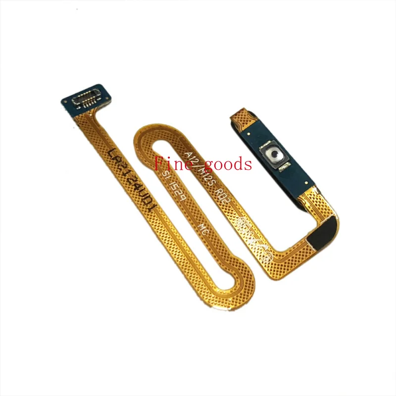 For Samsung Galaxy A12 SM-A125F m12s fingerprint sensor power button flex cable