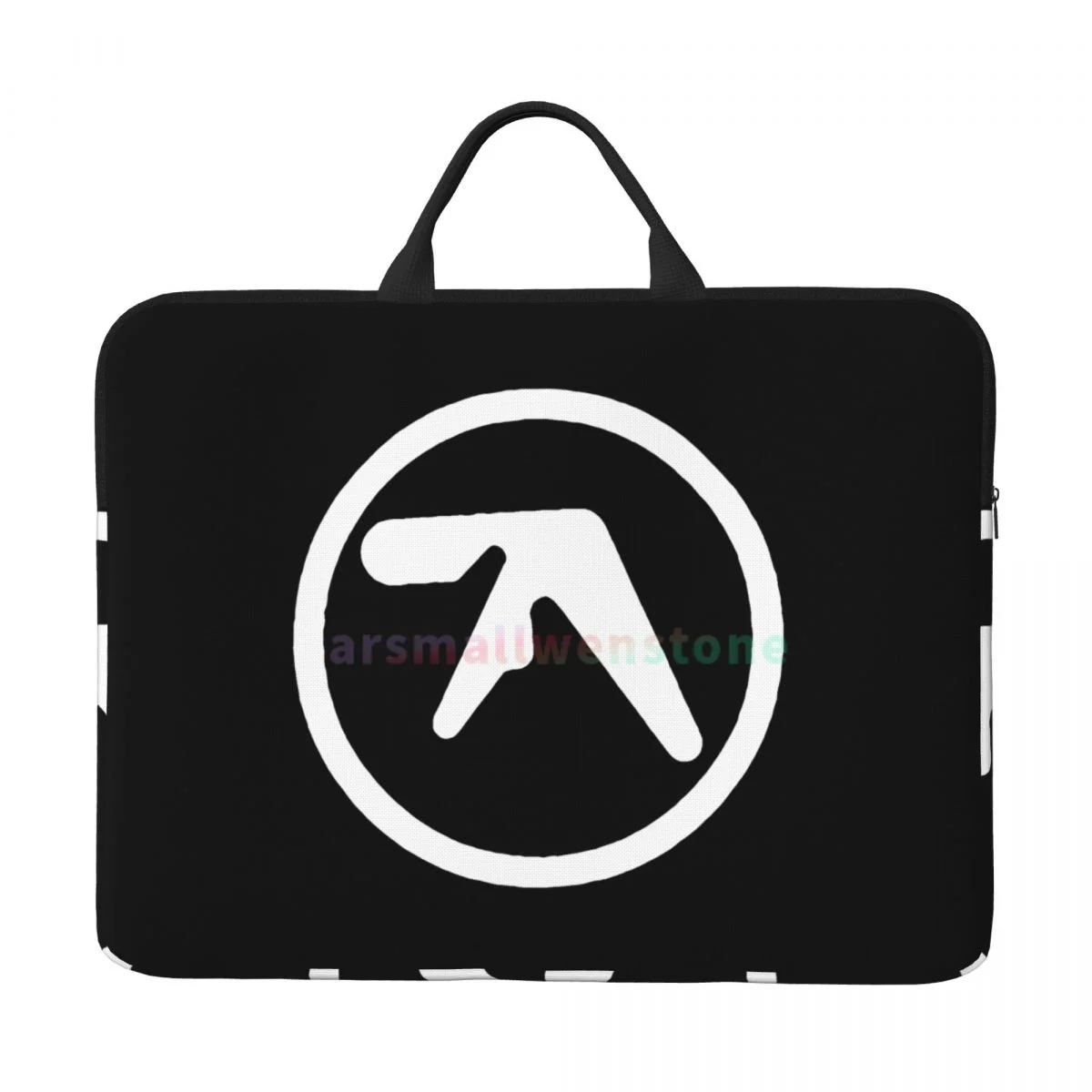 Aphex Twin Print Bolsa para computadora portátil Bolsa para computadora Oficina Viajes de negocios Funda grande para computadora portátil resistente al agua de 14 pulgadas