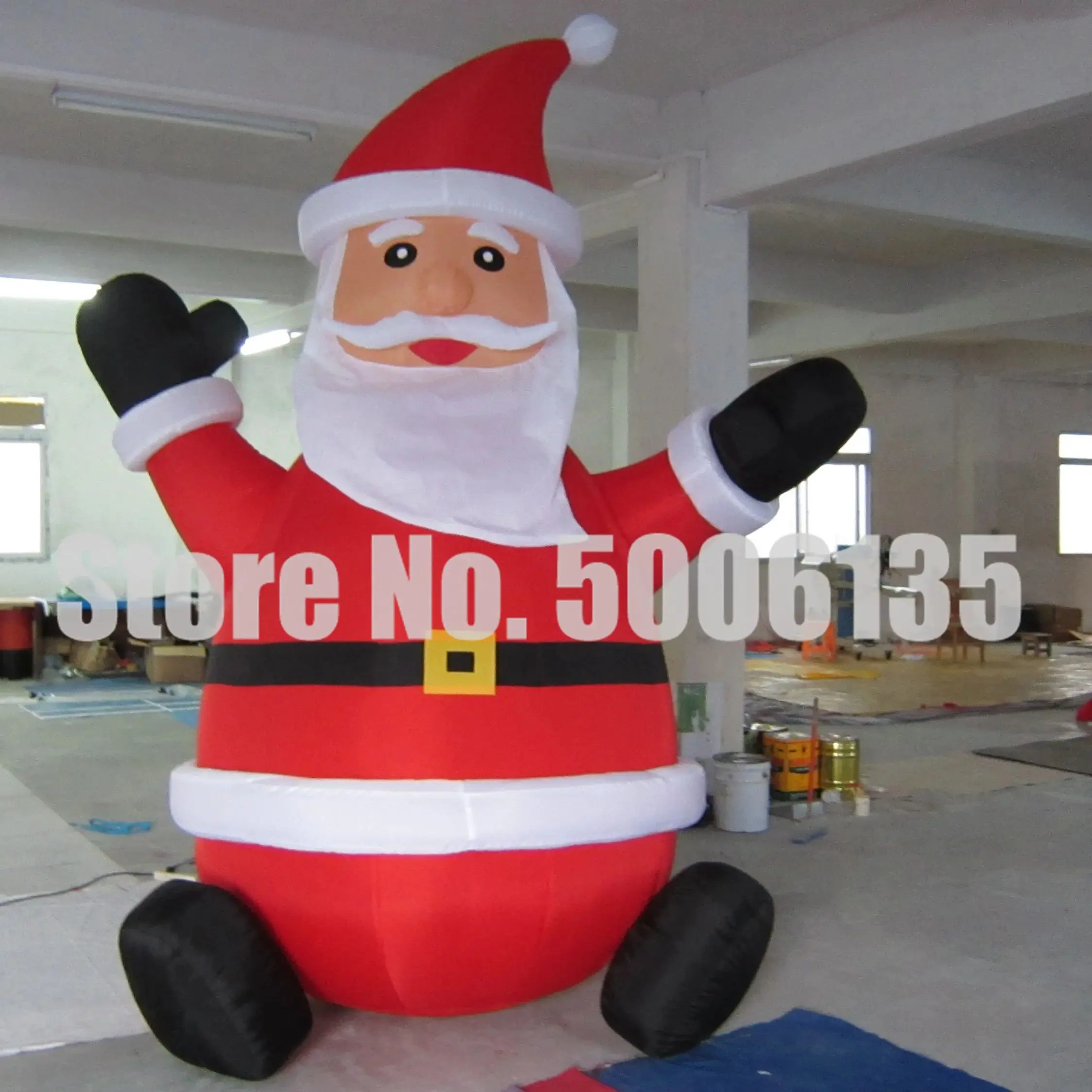 3-5M Inflatable Christmas Decorations Giant Santa Claus Xmas Snowman Inflatable Ornament New Year Party Decor Kids Outdoor Toy