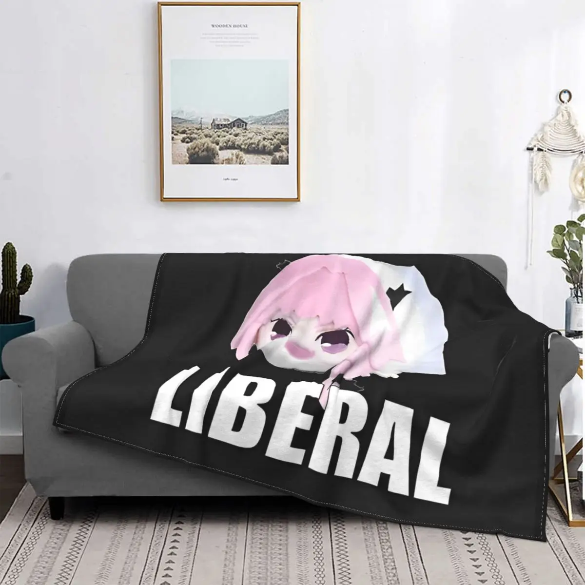 Fate Astolfo Liberal Blankets Stay Night Japan Game Fuzzy Novelty Warm Throw Blanket for Home Restaurant Summer