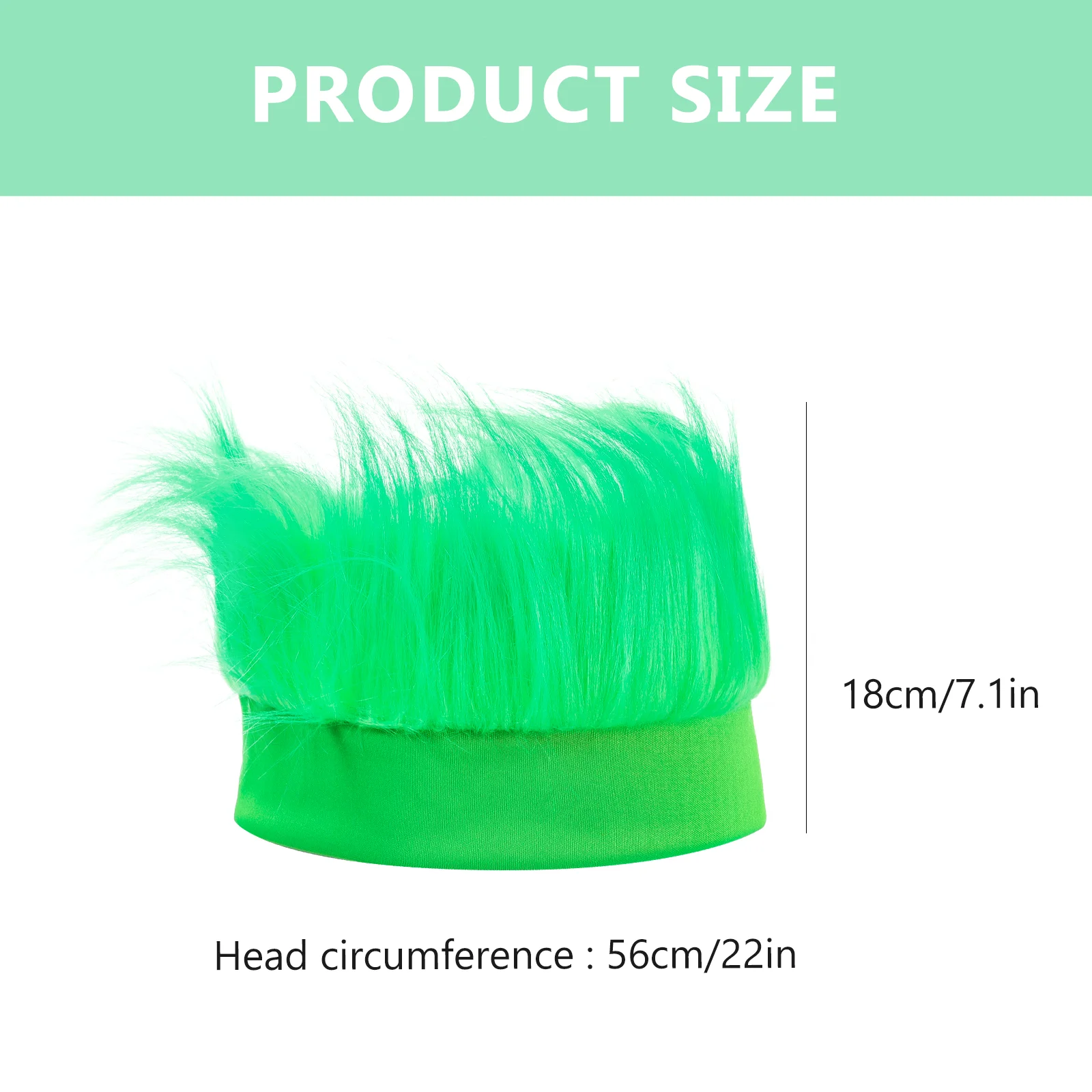 2 Pcs Green Hats for Men Irish Beanie Caps St Patricks Day Prom Adults Polyester Party Miss