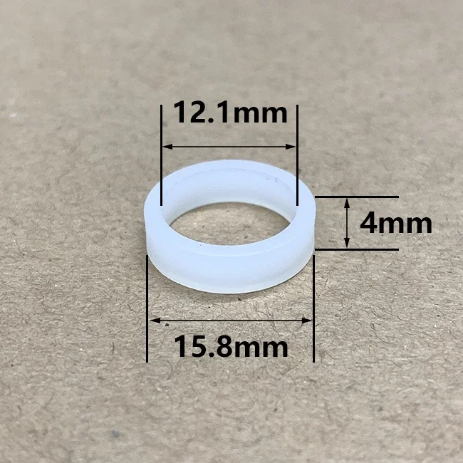 500pcs TOP FEED MPI Fuel injector Plastic Part Spacer Seal Fuel Injector Repair Kit 15.8*12.1*4mm PS-32009