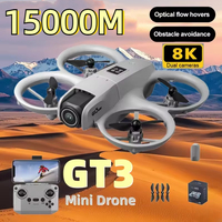 For XIAOMI Gt3 Mini Foldable Drone 8k Aerial Photography Optical Flow Positioning Five-side Obstacle Avoidance Helicopter Drone