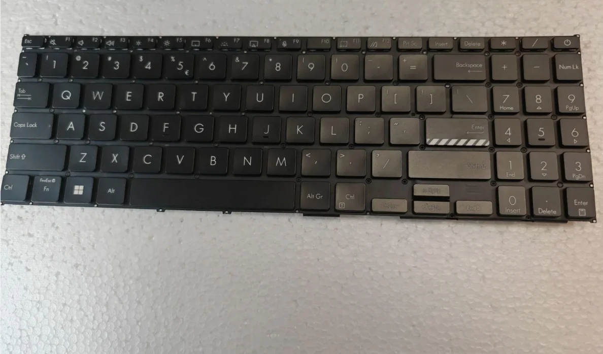 Laptop Keyboard for ASUS X1502 X1603Z M1503Q M1603Q X1605V M1502 X1503 Black without Backlit
