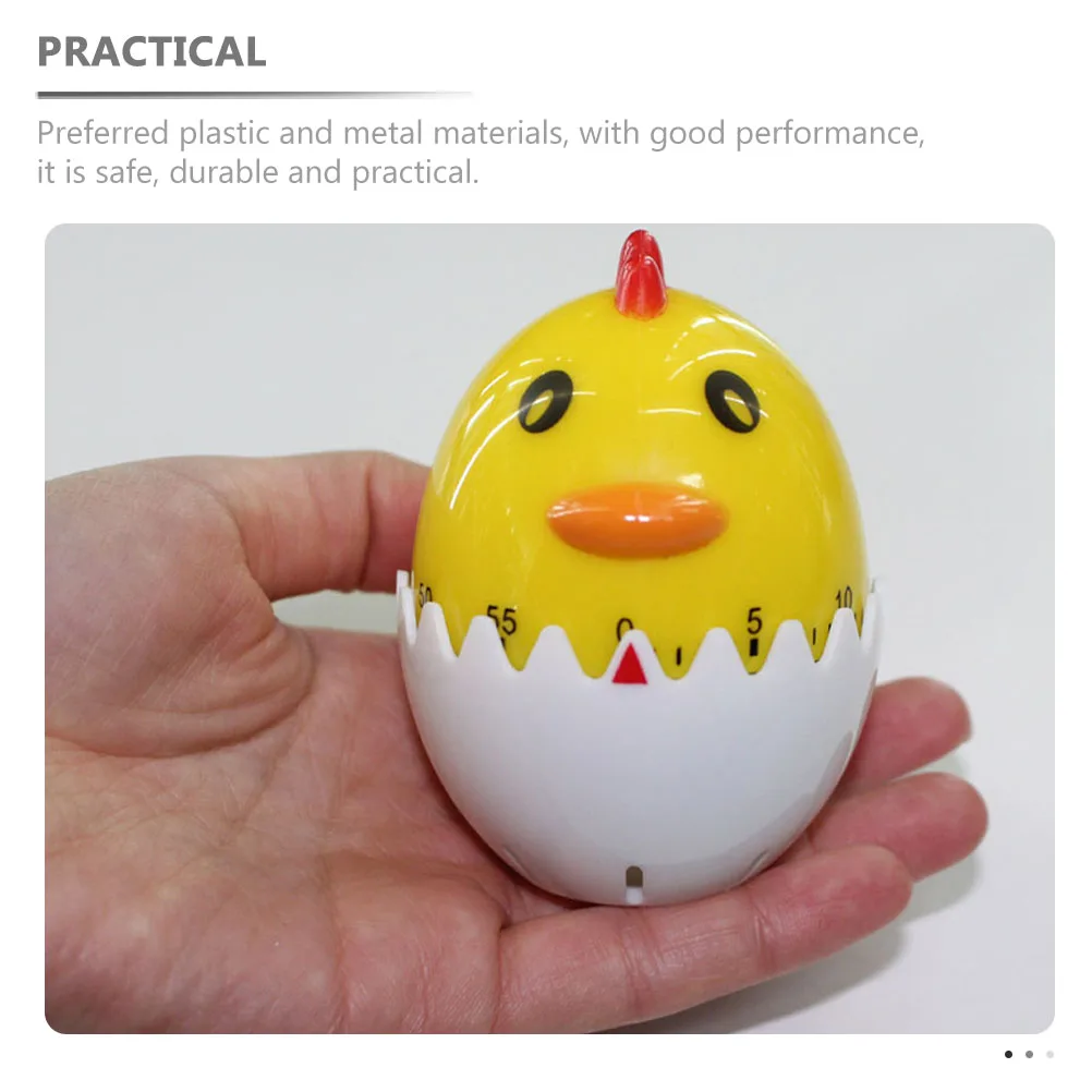 

Lovely Chicken Shaped Mechanical Timer Cooking Baking Management Portable Precision Reminder Timer For Home Kitchen