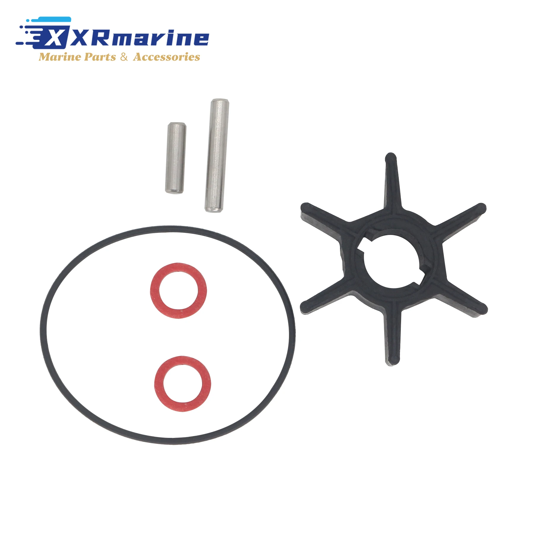

Ремкомплект водяного насоса для подвесных моторов, совместимый с морскими двигателями Johnson Evinrude 2, 2.3, 3 л.с., 2-тактные, замена 114812, 0114812