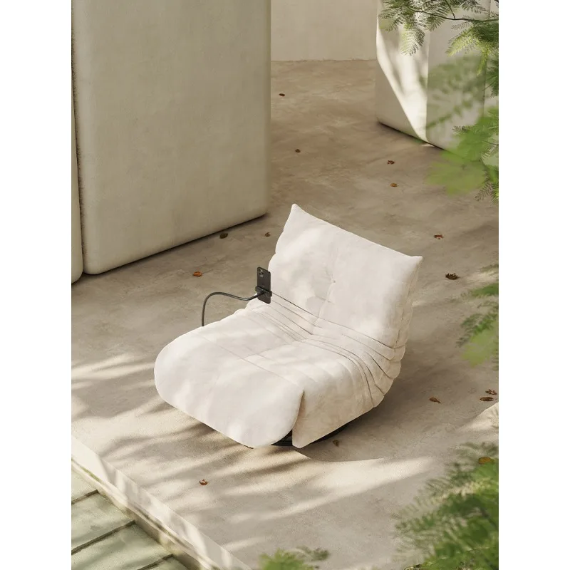 Lazy sofa chair Home living room Nordic style leisure electric function recliner