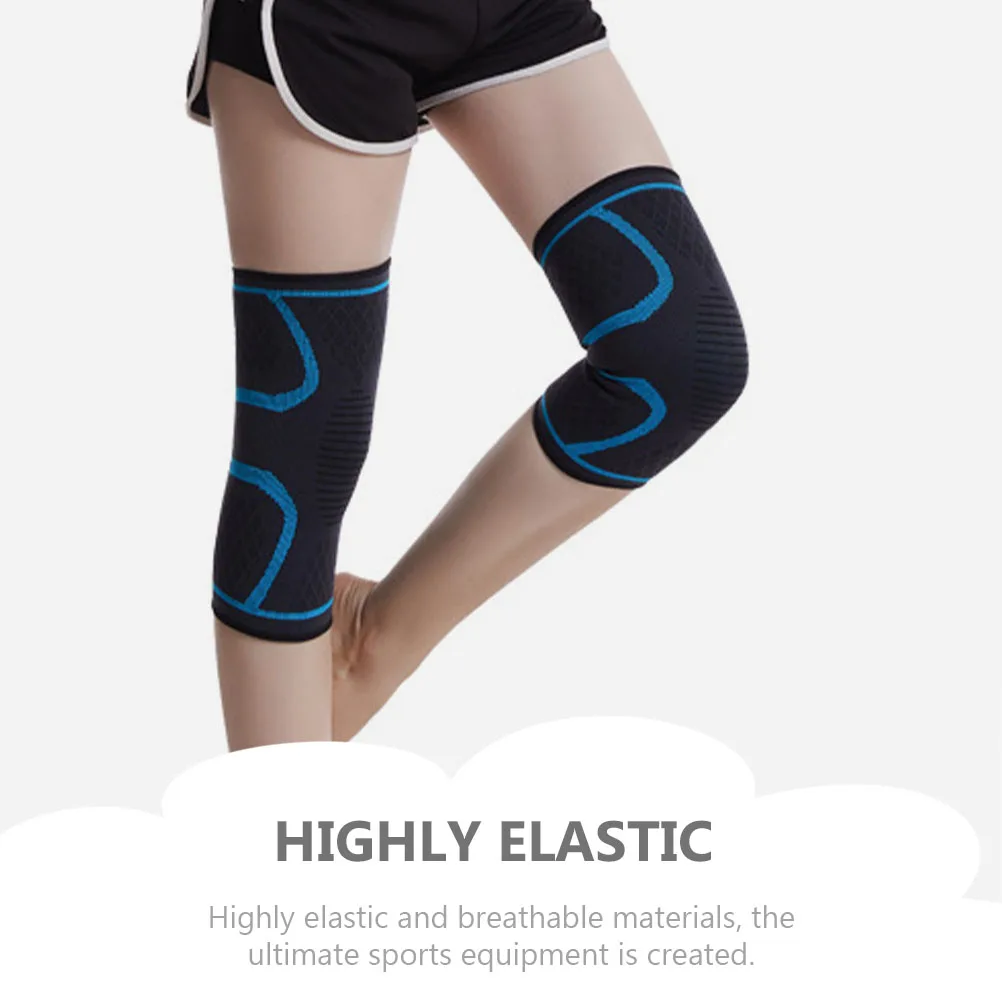 

1Pcs Knee Brace Breathable Elastic Support Sleeve for Running Basketball Hiking Meniscus Recovery Pain Relief Non-Slip Comfort