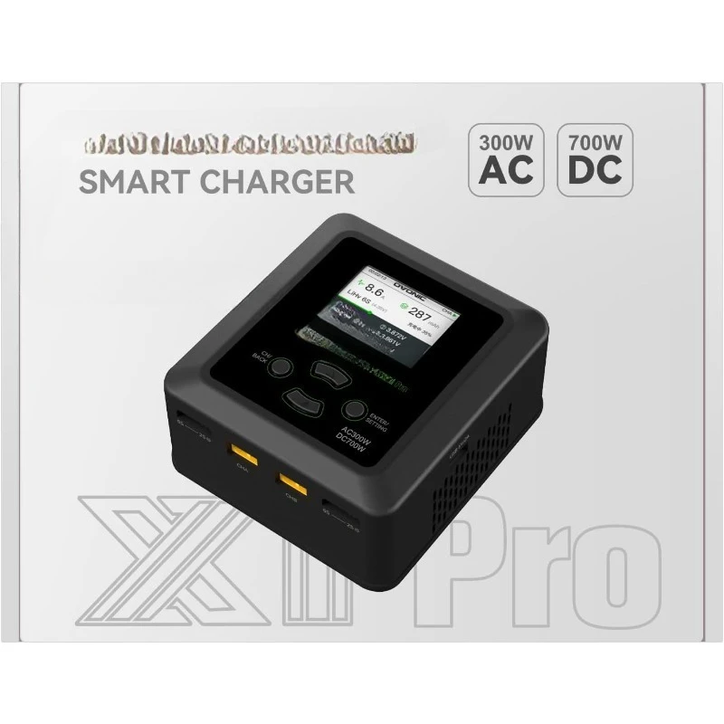 

X1 Pro Dual RC Lipo Battery Balance Charger for 1s 2s 3s 4s 5s 6s Lipo Batteries, Life/NiCd/NiMH/LiHV Batteries