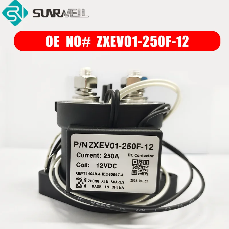 

ZXEV01-250F-12 ZXEV01-250F-12 ZXEV01-250F-12New energy vehicle contactor high voltage DC Relay Original authentic