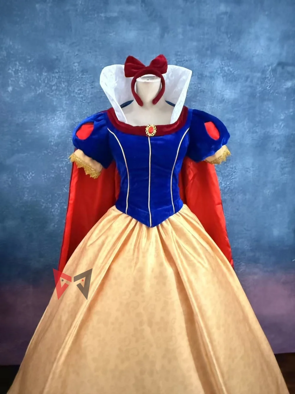 Top Quality Snow Princess Cosplay Costume Dress Cloak For Halloween Dress Adult Women Custom Made