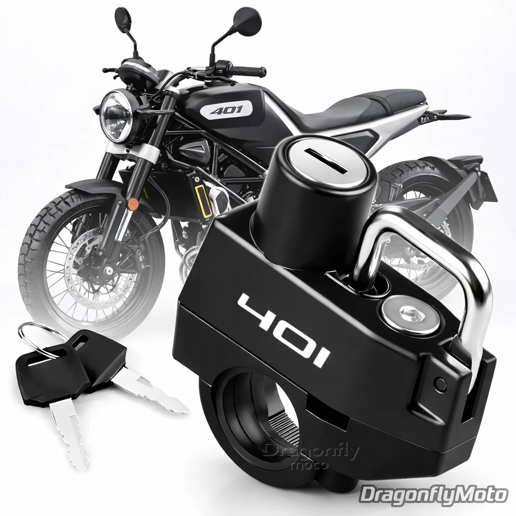 

Motorcycle Helmet Lock For Husqvarna Svartpilen 401 Vitpilen 401 Svartpilen401 Anti-theft Locker Helmet Lock Locking Device Rust