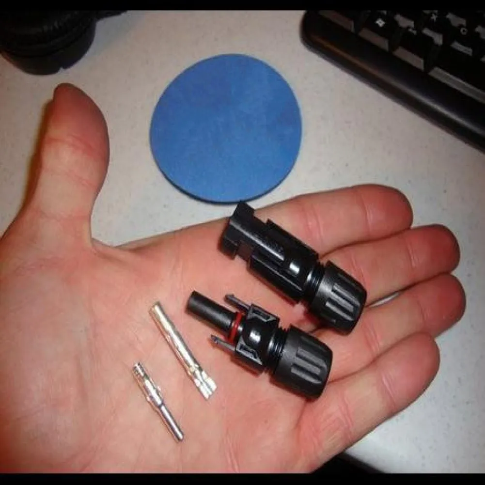 Conector de Cable de Panel Solar Conector de Cable Solar Conector de Cable de Panel Solar seguro Macho/Hembra Protección IP67 impermeable