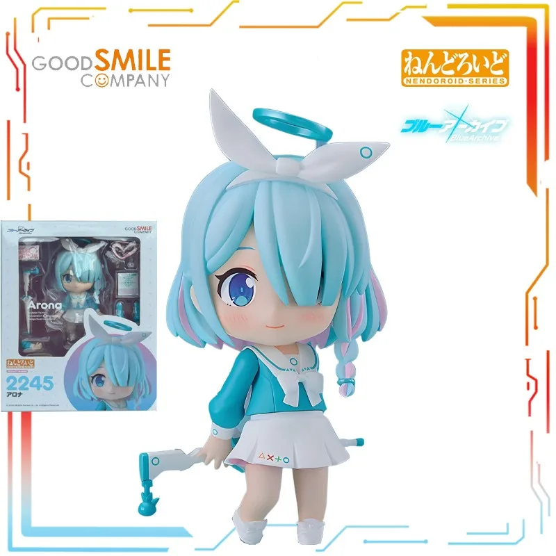 Oryginalny produkt GSC w wersji Q, gotowy, ruchomy, uroczy model Nendroid z serii Blue Archive, zabawka anime, model, prezent festiwalowy dla chłopców.