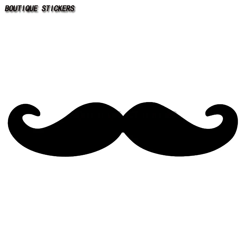 الشارب ملصق مائي الفينيل نافذة السيارة مضحك نكتة Lol لطيف Stache شكل الفن Jdm