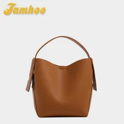 Jamhoo borse a tracolla a secchiello di design di lusso per le donne borsa a tracolla piccola di tendenza femminile borse e portamonete coftu