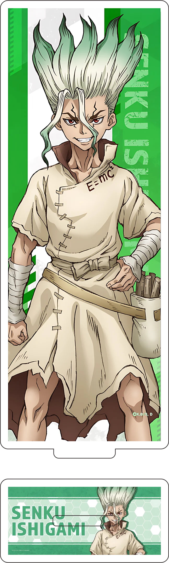 New series Dr. Stone 15cm Acrylic standing sign Desktop ornament Senku Taiju Oki Ruri Gokuraku Collecting accessories Fan gift