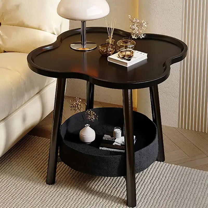 

Table Corner Filing White Nightstands Cabinets Side Storage Luxury Bedside Tables Bedroom Nachtkastje Salon Furniture YX50NS