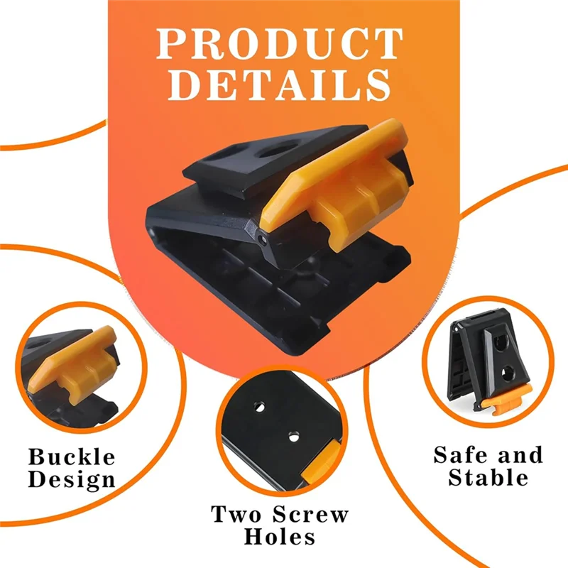 ABLJ para TOU-CT-150 TB-CT-150SP para modelos TOU-CT bolsas Cliptech compatibles con paquete de 4 para Clips para cinturón de herramientas