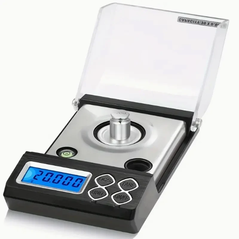 1pc Scale Digital Jewelry Scale 0.001g Scales Precision Weight Digital Scale Food Scale Kitchen Scale Food Scales Kitchen Utens