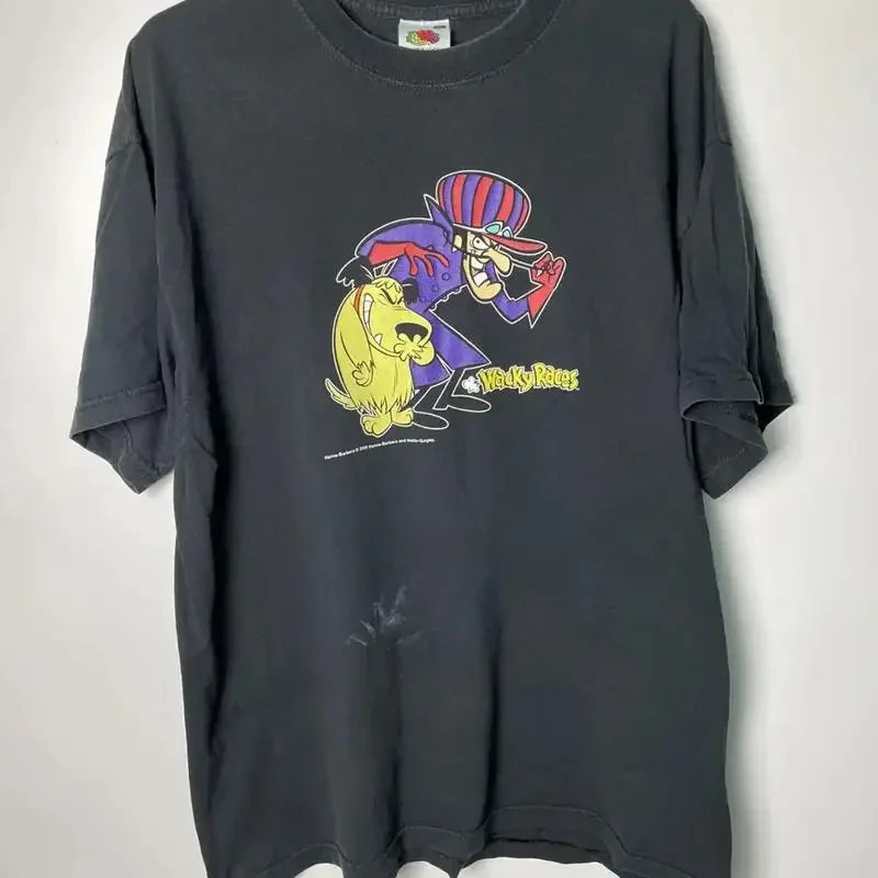 2000 Vintage Wacky Races T Shirt Size Xl