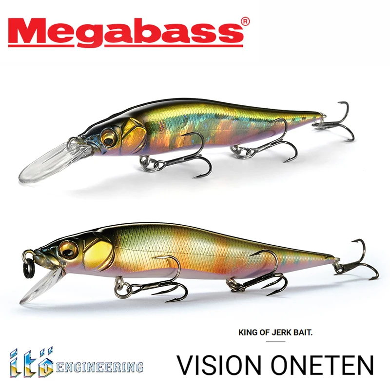 

Megabass VISION ONETEN медленно плавающий and Hovering To Stop Minogue Perch