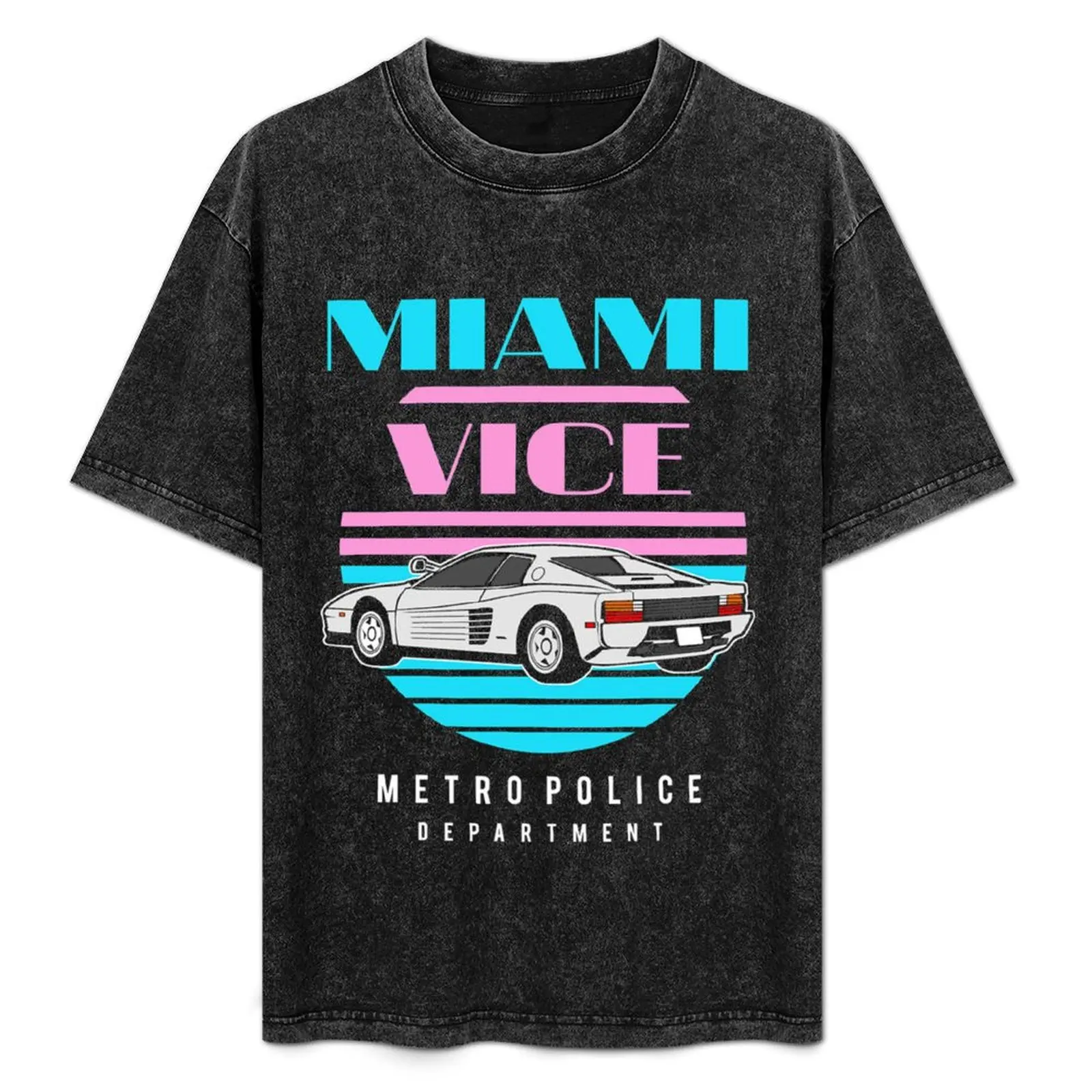

Miami Vice Basketball - White T-Shirt cotton man t-shirts summer clothes new edition men clothes