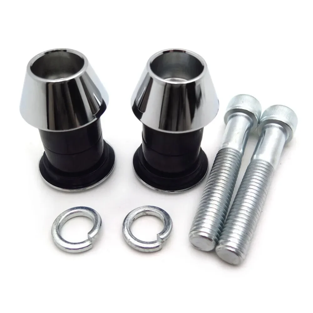 

Handlebar Riser Bushings W/Bolts 1/2"-13x3" Thread for Harley Dyna Big-Twin Sportster 1973-UP Motorcycle Accessories