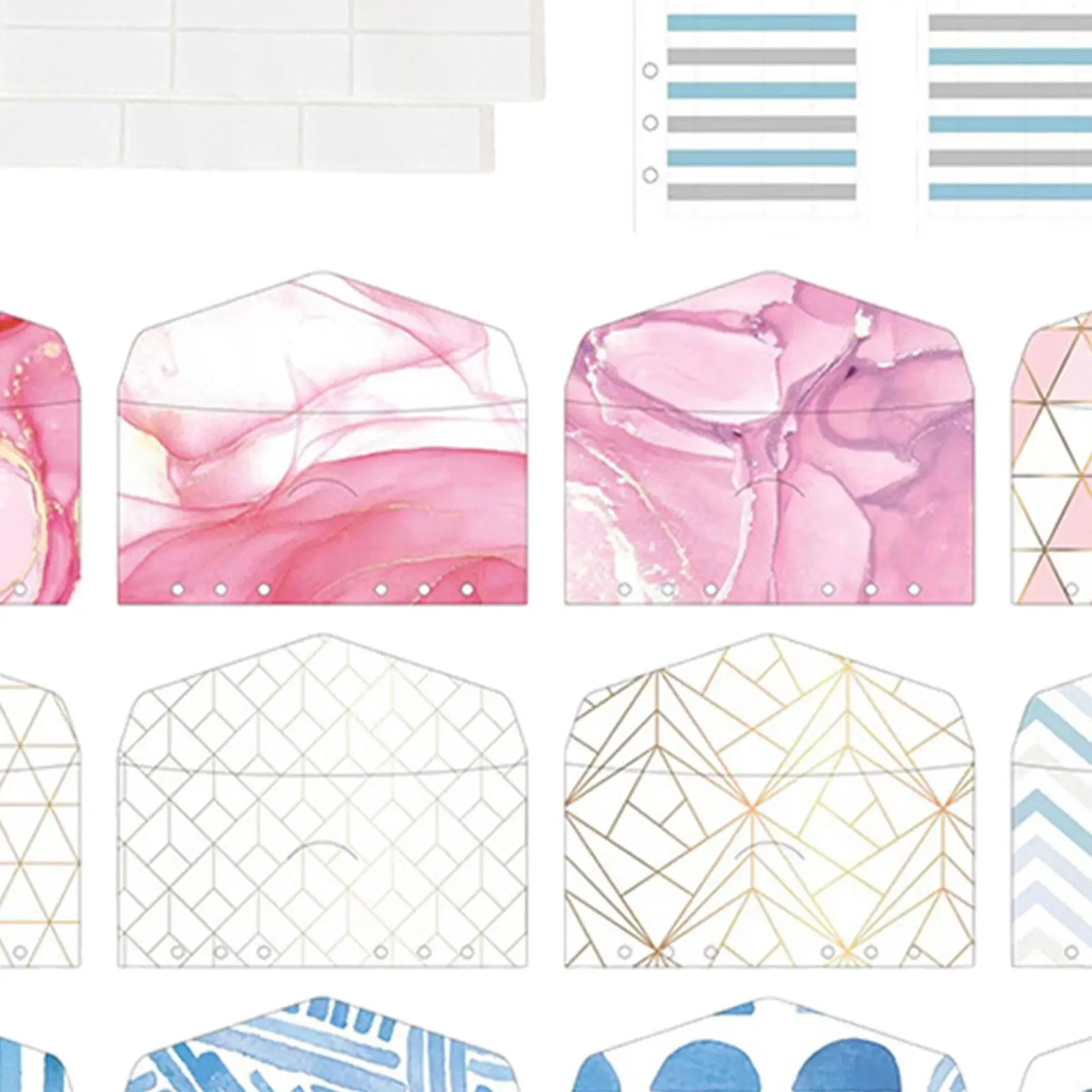 12 шт., конверты для экономии денег