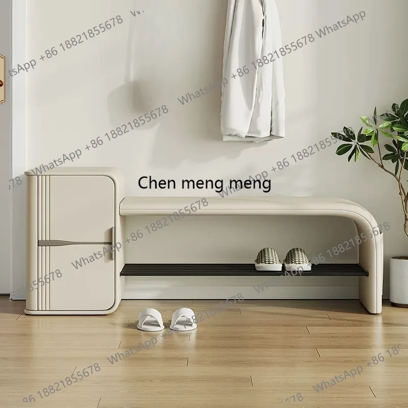 

Shoe changing stool Home storage at the door Door storage Shoe stool cabinet Sofa strip Home wearing shoe stool