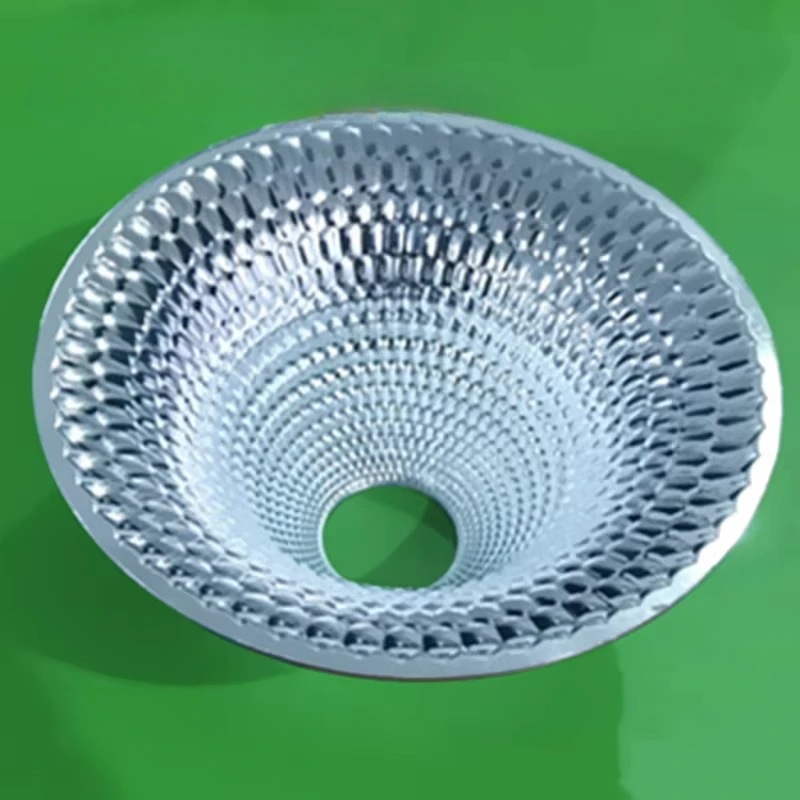 131mm×58mm Conical LED Light Cup Aluminum Reflector Shade for Downlight Seiko Beads Concentrating Light