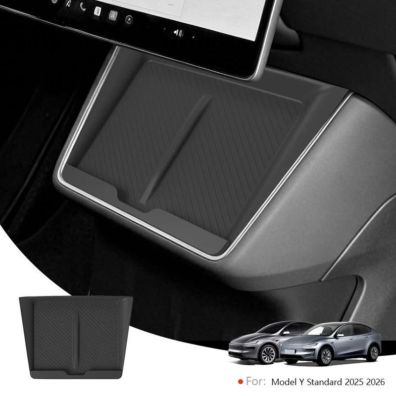yz-para-tesla-model-y-standard-2026-2025-tapete-de-silicone-antiderrapante-para-carregamento-sem-fio-e-protetor-de-carregador-central