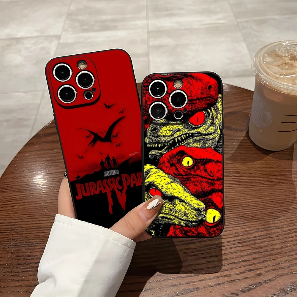 Чехол для телефона J-Jurassic Park Dinosaur World для iPhone 16 Pro Max, 14, 12, 15 Plus, 17 Pro Max, 13 Pro, 11, Xr, X, Xs, 8, 7 Plus, задняя крышка