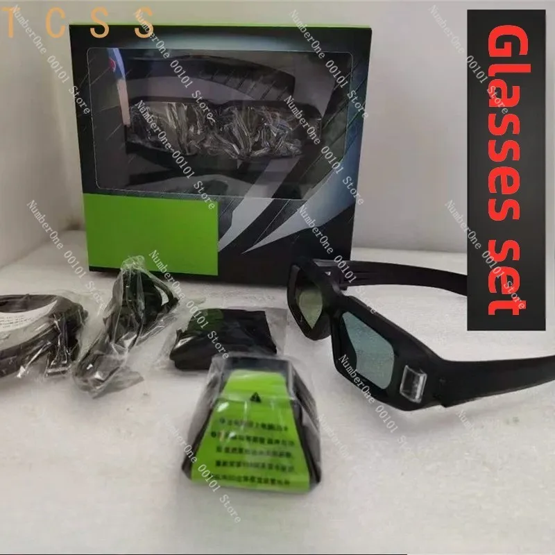 Nvidia 3d vision2 stereo wireless glasses set shutter