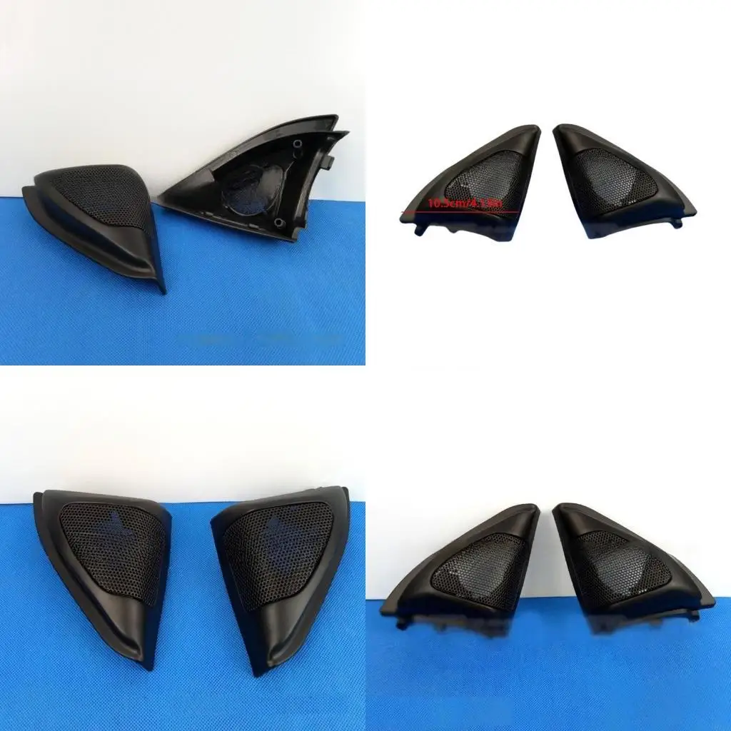 6XDF High Durability Triangle Speakers Cover Enclosure Panel for Front Door Tweeters