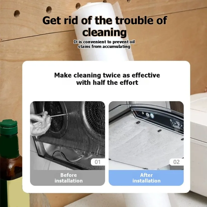 

【НОВИНКА A39M】 Утолщенная жиростойкая наклейка, 12 листов, жиропоглощающая бумага для кухонных вытяжек