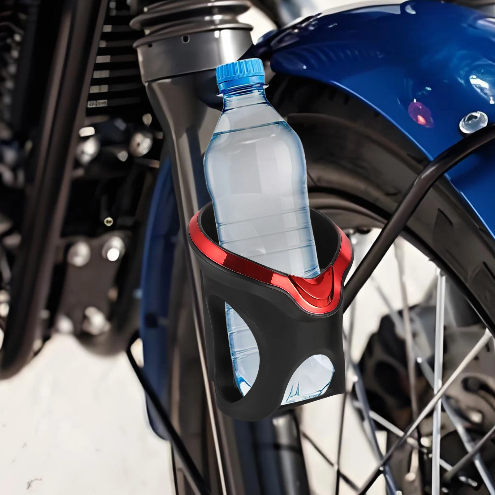 

Universal Cup Holder for Motorcycle Scooter Electric Bike ATV Water Bottle Drink St Anti slip Durable Compatible Various Models