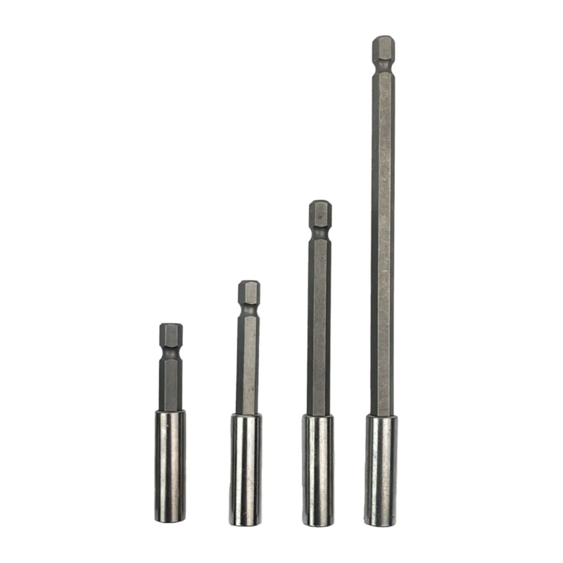 1/4Inch Quick  Shank Release Magnetic Electric Screwdriver Extension Bit Holder Extension Rod Connector Tools