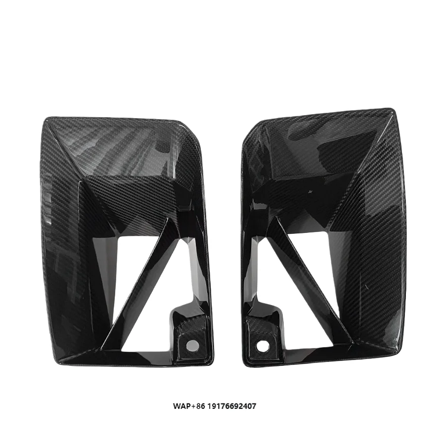 

Suitable for 2021 forBMW M2 G87 Front Bumper air Vent Dry Carbon Fiber Intake Light Frame Exterior Decoration